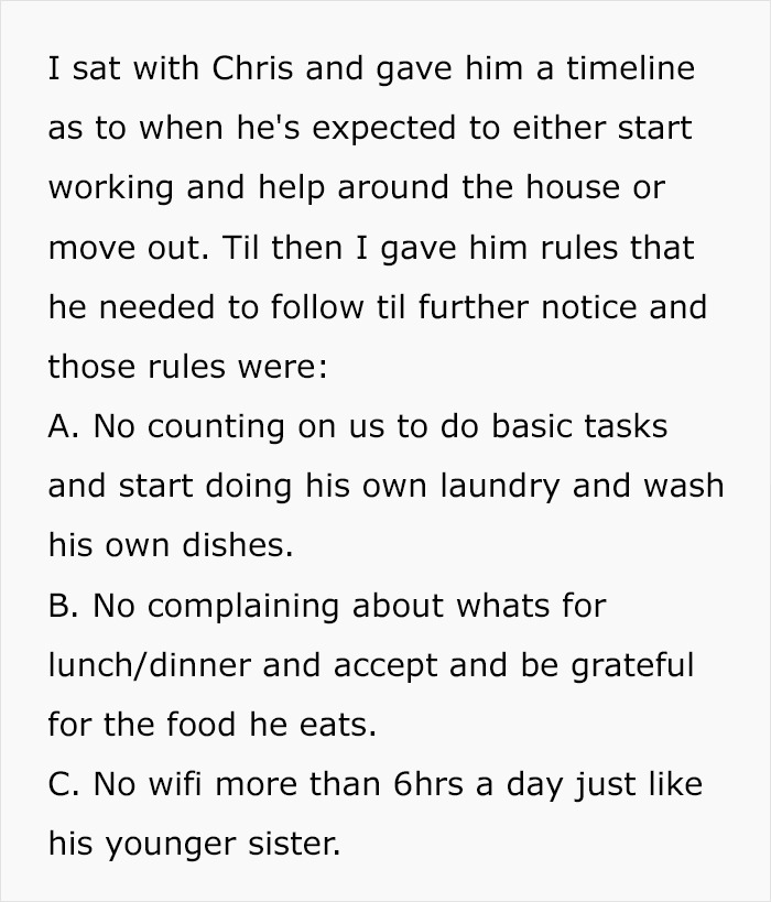 Son Expects He Can Freeload Off His Parents After Moving Back In With Them - Flips Out When Dad Introduces Some New Rules