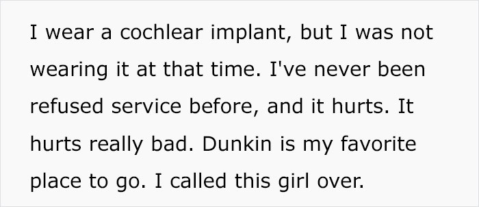"I Was Refused Service At A Dunkin' Donuts Because I&rsquo;m Deaf": Deaf Woman Tells Her Story And Sparks An Important Conversation