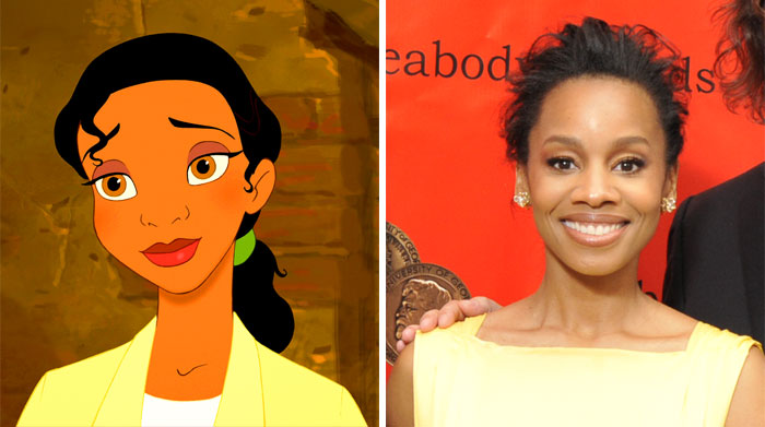 Tiana In The Princess And The Frog Was Based On Anika Noni Rose
