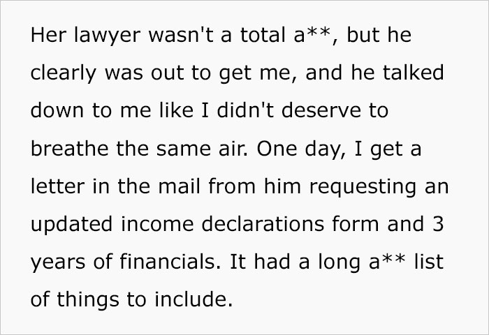 People On The Internet Laugh At This Guy’s Revenge Plan After His Ex-Wife’s Divorce Lawyer Asks For 3 Years Of Complete Financials