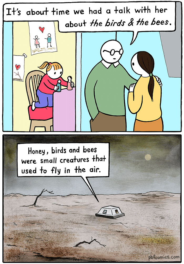 Well-Known Comic Artists And Celebs Raise Awareness About What Endangers Animals In The Hope Of &lsquo;Rewriting Extinction&rsquo; (9 Comics)