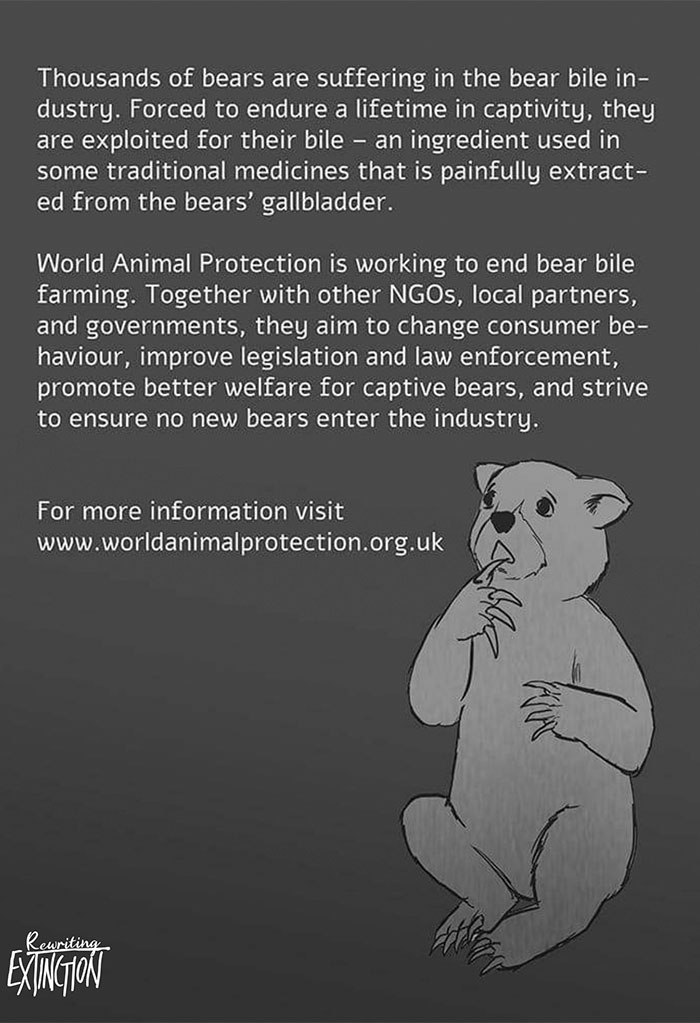 Well-Known Comic Artists And Celebs Raise Awareness About What Endangers Animals In The Hope Of &lsquo;Rewriting Extinction&rsquo; (9 Comics)