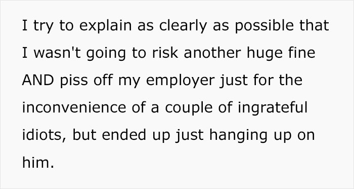 Family Friend's Sons Refuse To Wear Seatbelts On The Way To The Airport, Miss Their Flight Family Friend's Sons Refuse To Wear Seatbelts On The Way To The Airport, Miss Their Flight