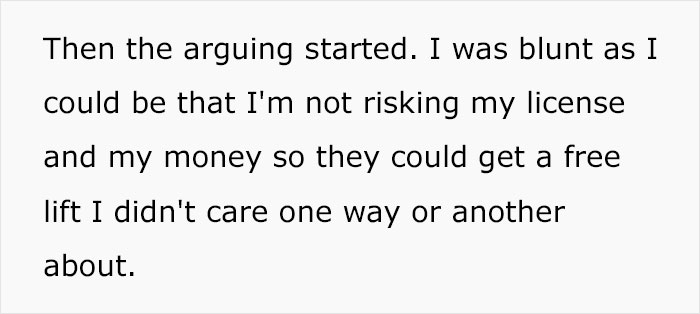 Family Friend's Sons Refuse To Wear Seatbelts On The Way To The Airport, Miss Their Flight Family Friend's Sons Refuse To Wear Seatbelts On The Way To The Airport, Miss Their Flight