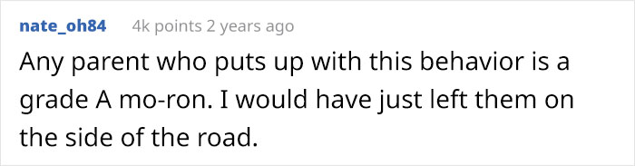 Family Friend's Sons Refuse To Wear Seatbelts On The Way To The Airport, Miss Their Flight Family Friend's Sons Refuse To Wear Seatbelts On The Way To The Airport, Miss Their Flight