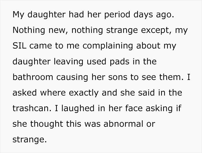Man Gets Into An Argument With His SIL After She Refused To Let His Daughter Use The Bathroom