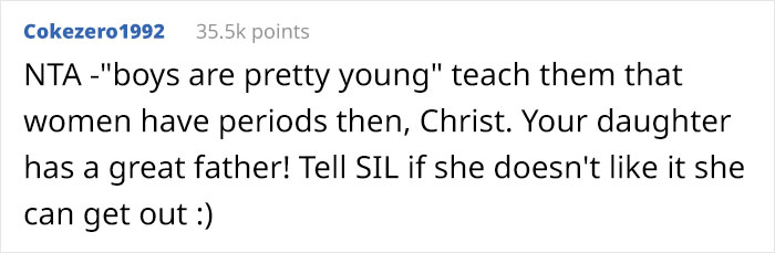 Man Gets Into An Argument With His SIL After She Refused To Let His Daughter Use The Bathroom