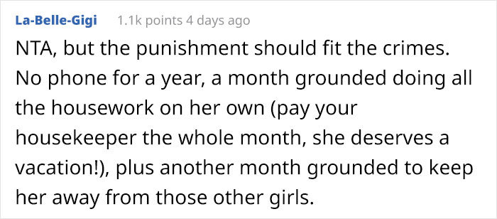 "Am I The [Jerk] For Making My Daughter Sleep In The Backyard After What She Did To Our Housemaid?"