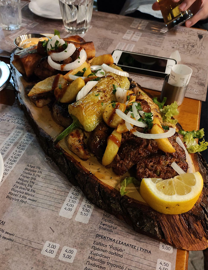 The Meat Juice Fell Off The Side And Stained My Jeans