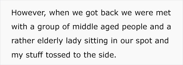 Karen Steals Family&rsquo;s Seats At A Football Game And Tells Them To Squeeze In Behind Her, Instantly Realizes Her Mistake After They Maliciously Comply