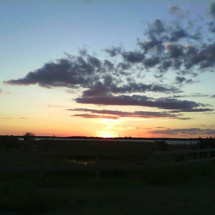 Fort Fisher, Nc At Sunset