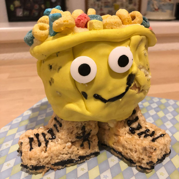 A Cereal Bowl Cake