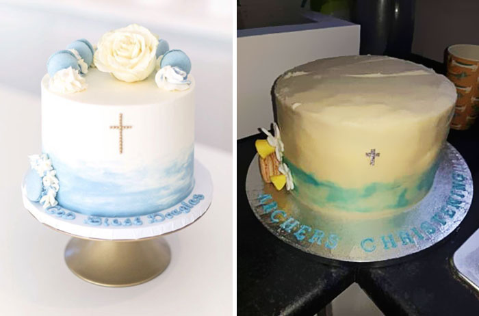 Cake Ordered Vs. What Arrived