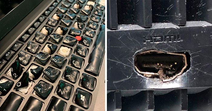Tech Support People Are Sharing The Worst Cases They’ve Seen While On The Job (50 New Pics)