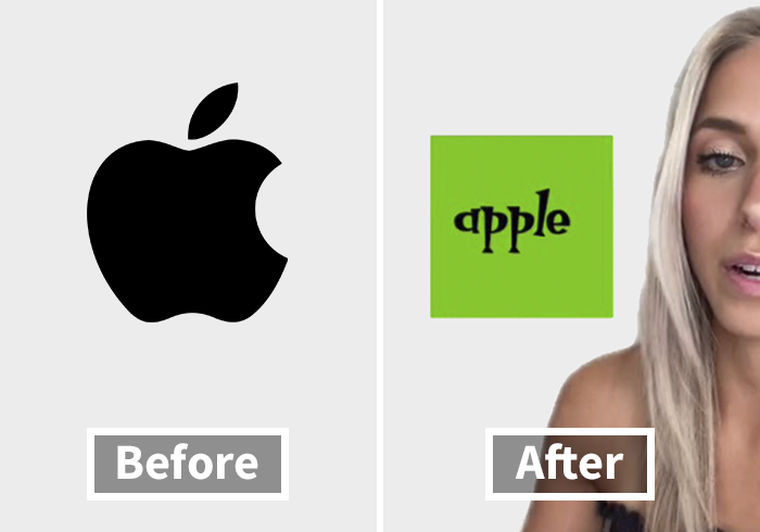 Woman Mocks 13 Iconic Logos By Comically Redesigning Them, Some End Up Being Used By The Brands Themselves