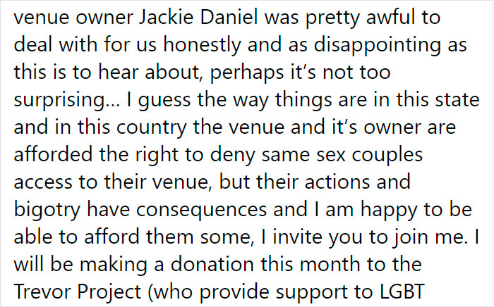 Couple Exposes Wedding Venue That Rejected Them Because They Are Gay And It Backfires Couple Exposes Wedding Venue That Rejected Them Because They Are Gay And It Backfires