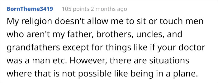 Guy Sparks Drama On Plane After Refusing To Switch Seats To Accommodate Woman's 'Religious Beliefs'
