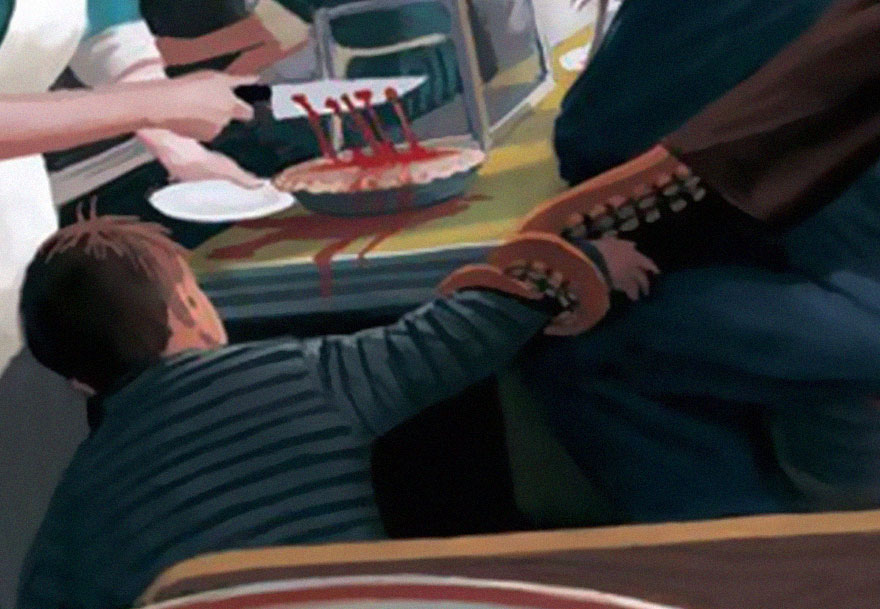 Artist Creates Very Detailed Scary Images And The More You Look, The More Frightening They Become