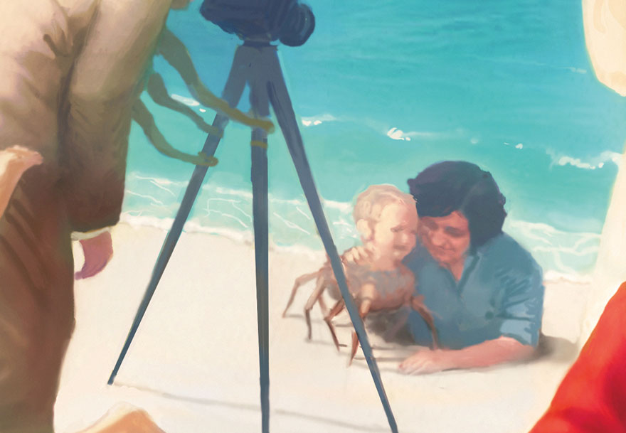 Artist Creates Very Detailed Scary Images And The More You Look, The More Frightening They Become