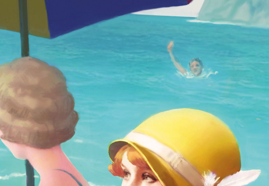 Artist Creates Very Detailed Scary Images And The More You Look, The More Frightening They Become