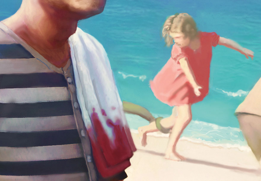 Artist Creates Very Detailed Scary Images And The More You Look, The More Frightening They Become