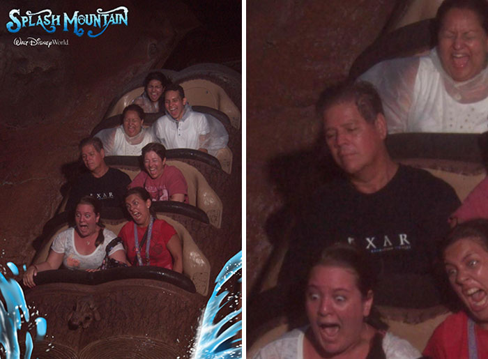 My Dad Was Really Not Into Splash Mountain