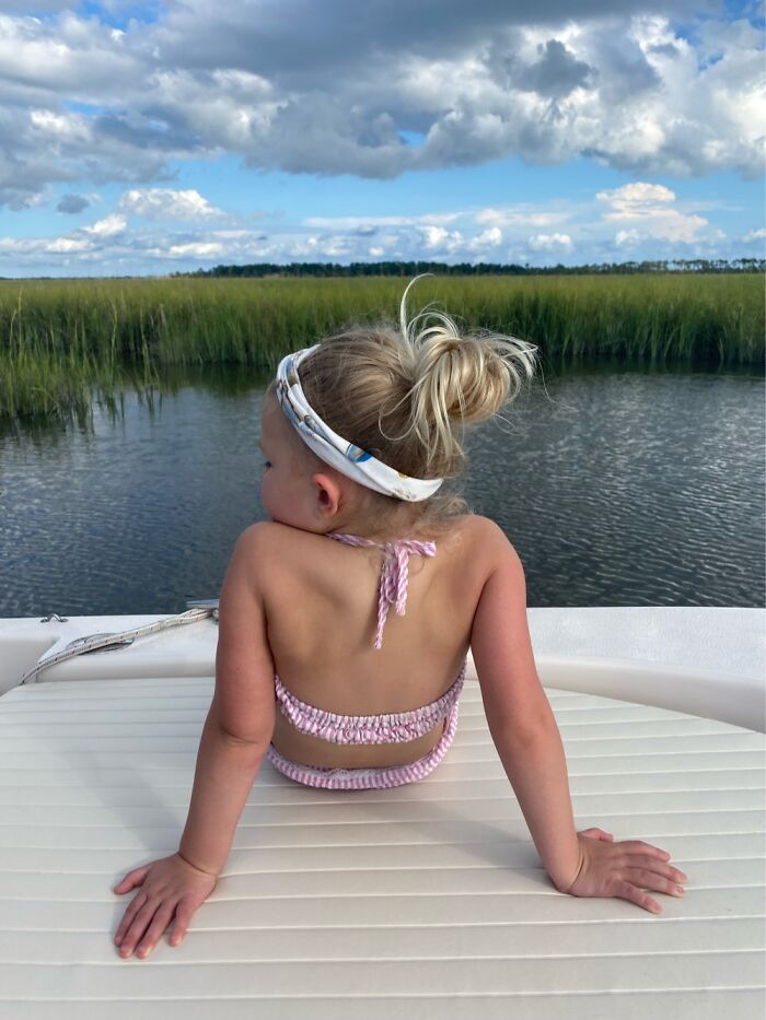 Just A Quiet Boat Ride Off The Coast Of South Carolina. No iPad In Sight. Victory!