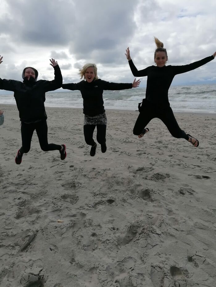 Baltic Sea, Poland. Cold But Great Fun