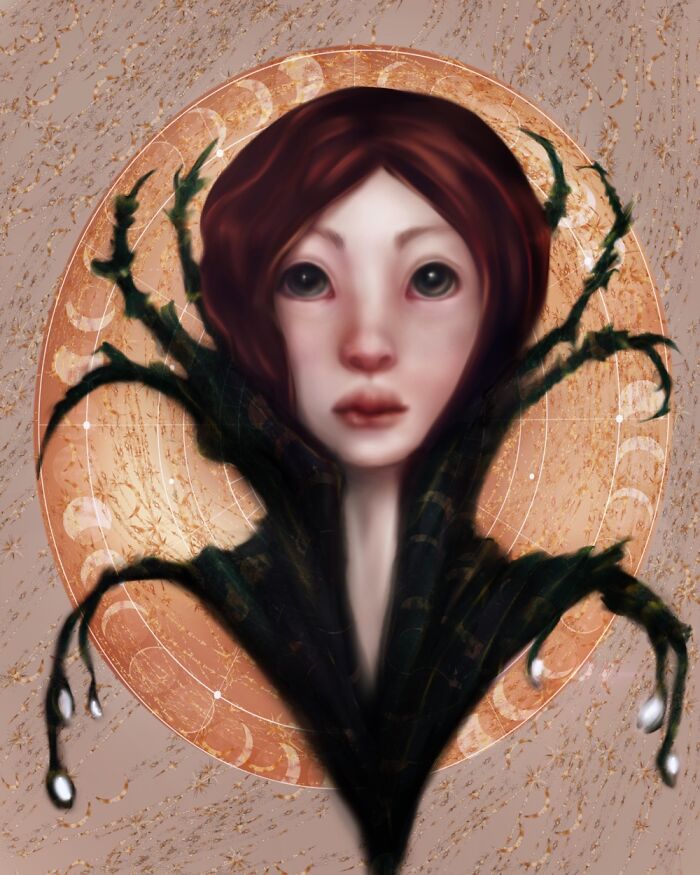 I Am A Disabled Artist And I Paint Fairies Using My iPad (5 Pics)