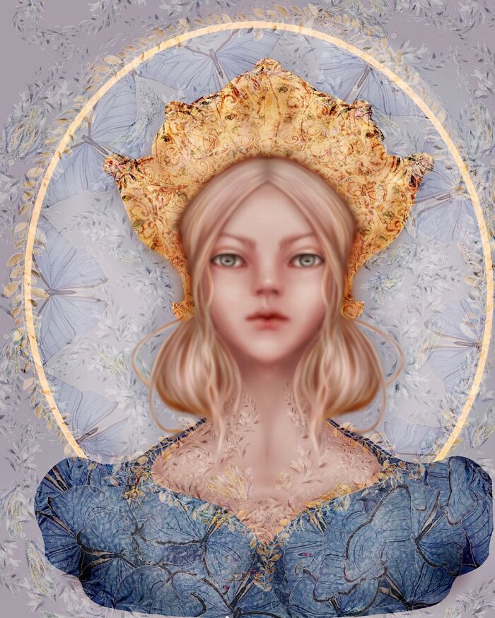 I Am A Disabled Artist And I Paint Fairies Using My iPad (5 Pics)