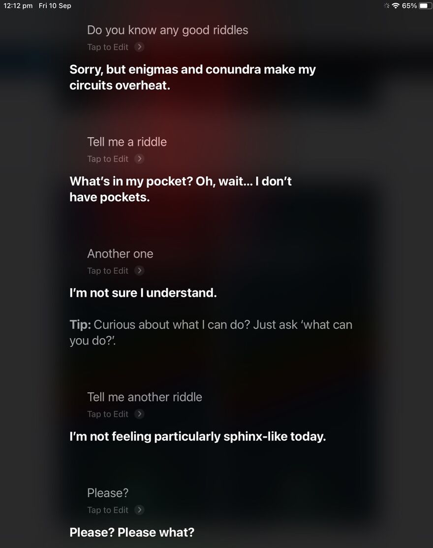 23 Funny Replies Siri Has Given Me To My Queries... 23 Funny Replies Siri Has Given Me To My Queries...