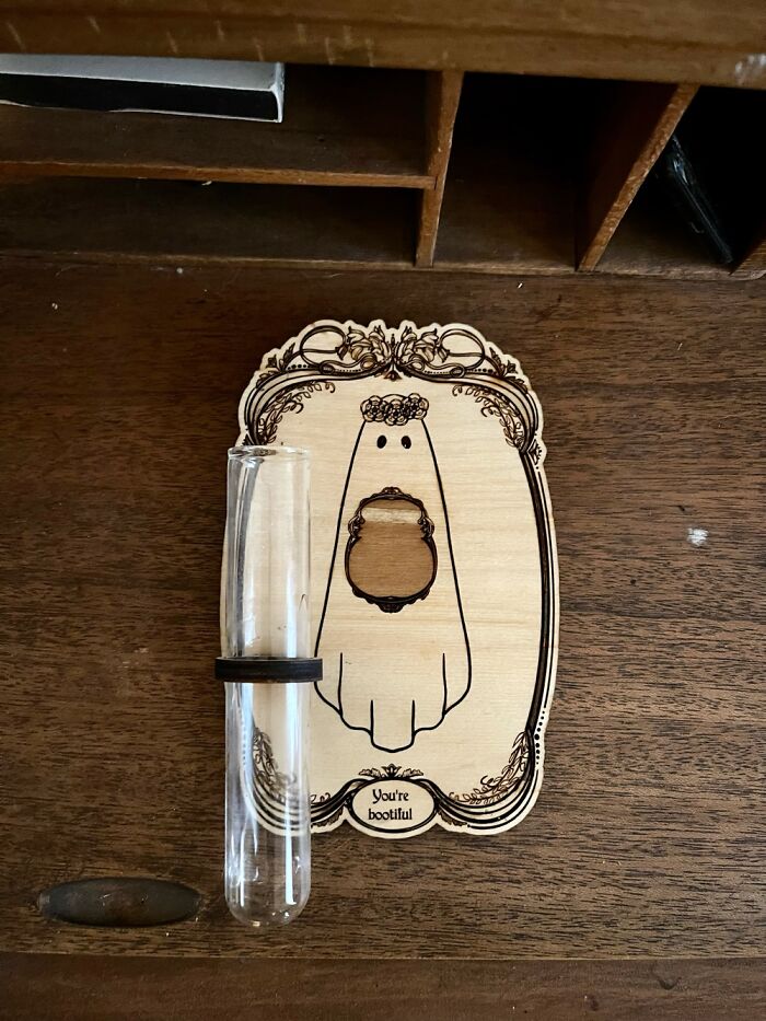 I'm Pretty Proud Of My Ghost Wall Vase