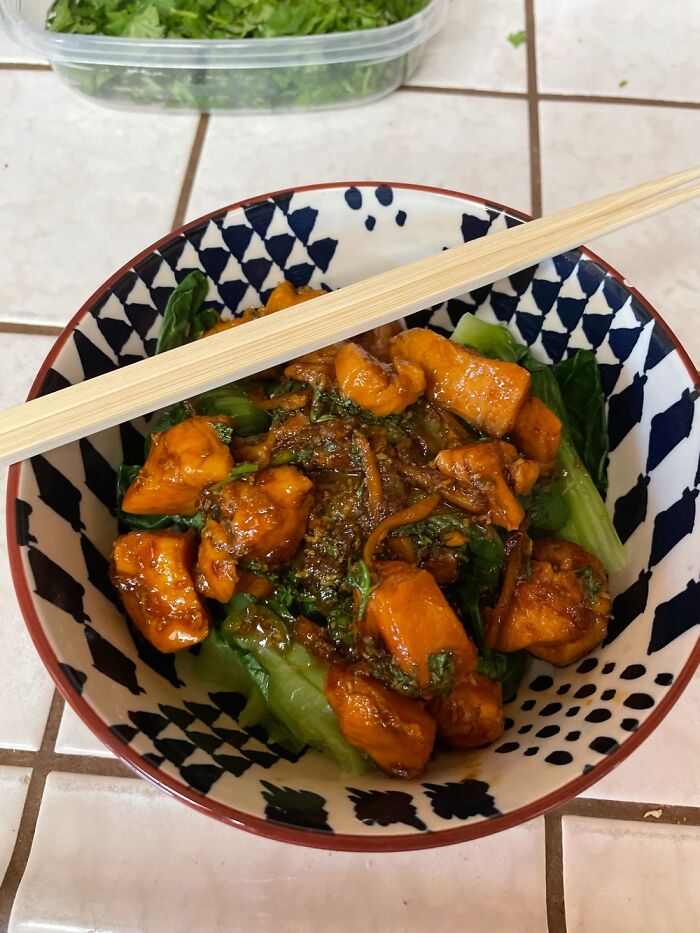 Vietnamese Caramel Chicken With Pak Choi