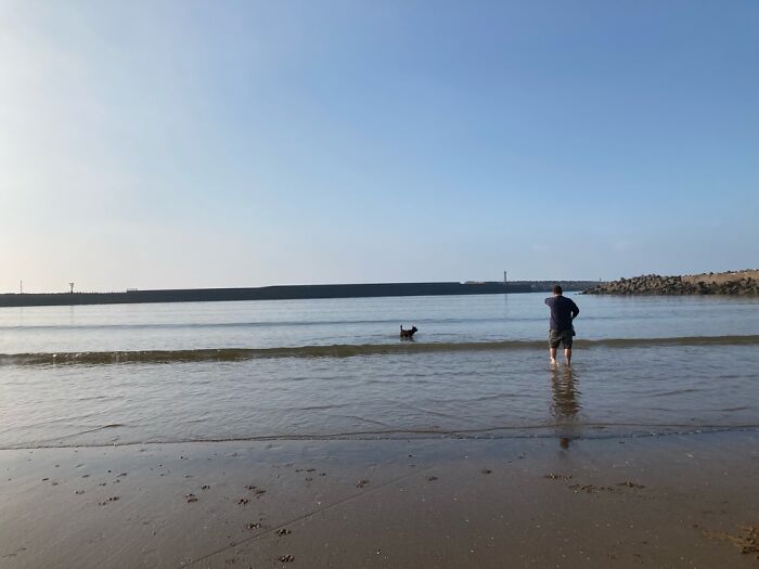 Aberavon Beach Enjoying The Last Of Summer