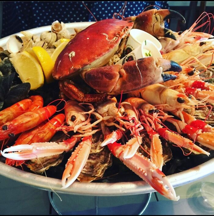 Seafood Platter In France