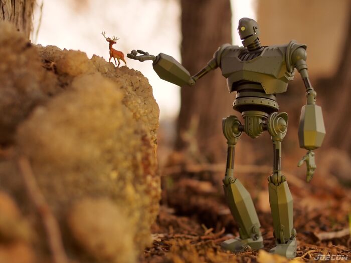 Iron Giant Loves Nature