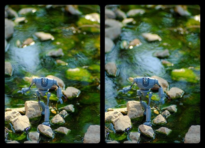 Iron Giant Loves Nature