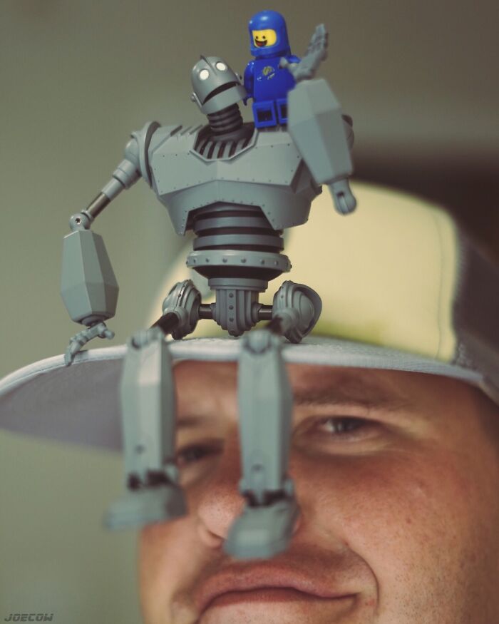 Iron Giant Loves Nature