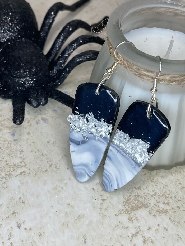 Polymer Clay Earrings - Fall / Halloween