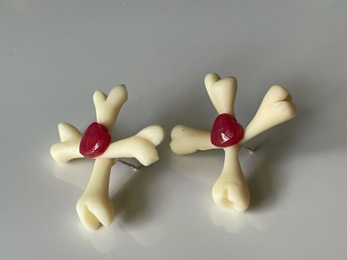 Polymer Clay Earrings - Fall / Halloween