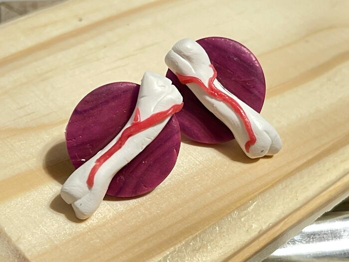 Polymer Clay Earrings - Fall / Halloween