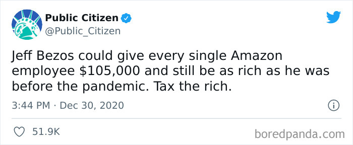 Could Jeff Bezos Really Give All Amazon Employees $105k And Still Be As Rich As He Was Before The Pandemic?