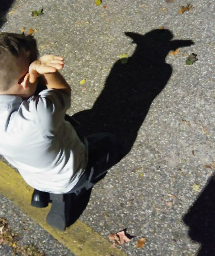 My Brother Made His Shadow Look Like Yoda