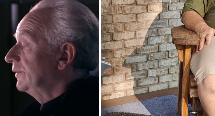 My Dad's Shadow Looks Like Palpatine