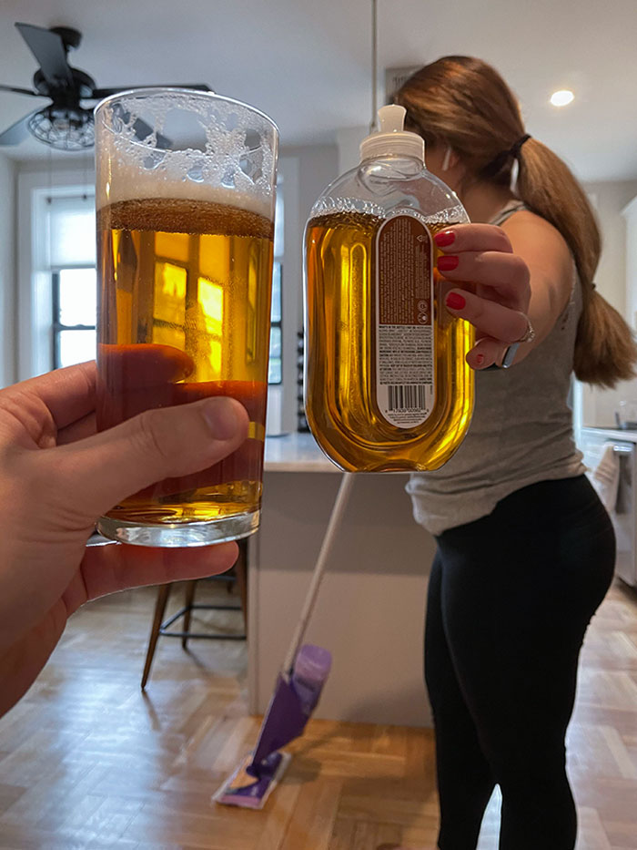 How My Beer Matches This Floor Cleaner