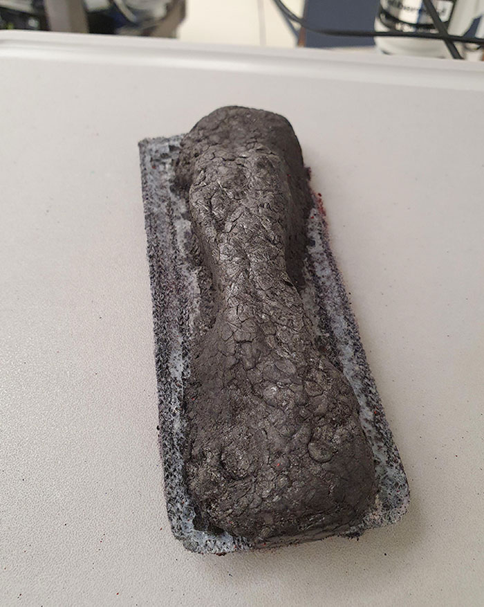 This Whiteboard Eraser Has Definitely Seen More Than Its Fair Share Of Use