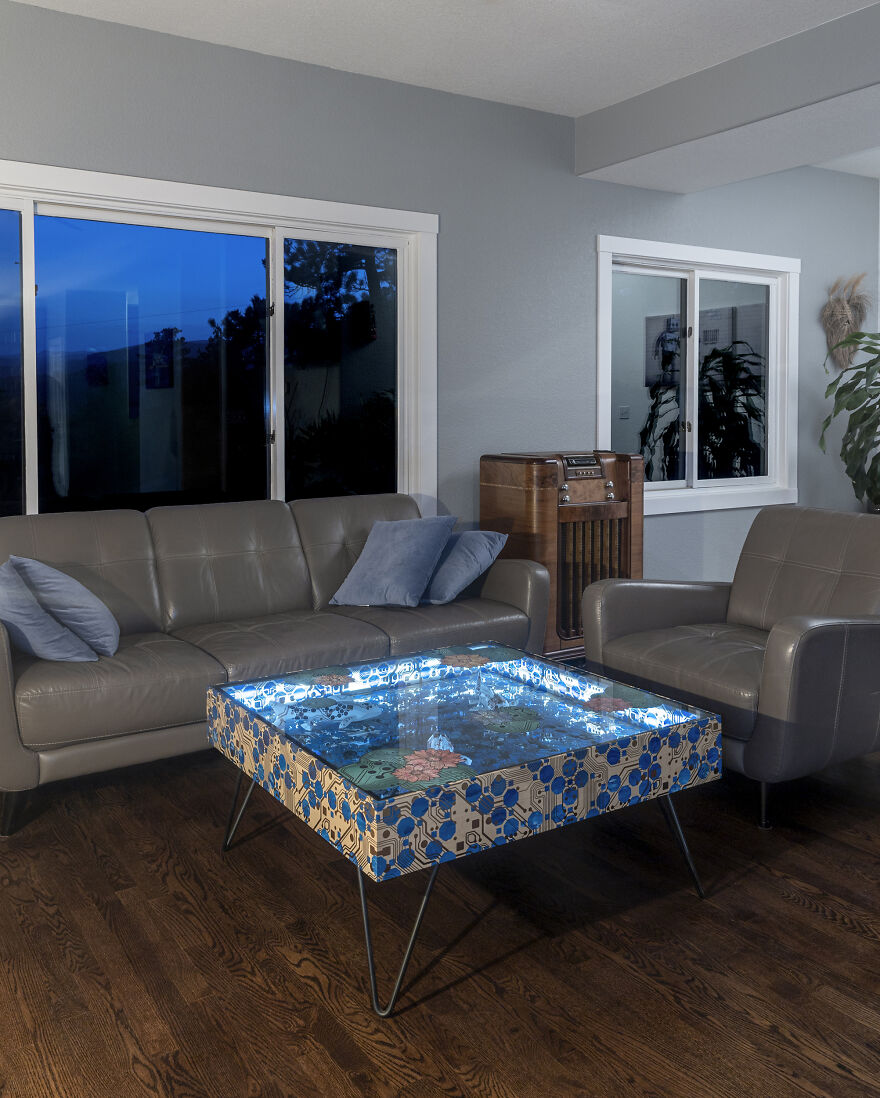 I Built A Koi Fish Table (16 Pics)