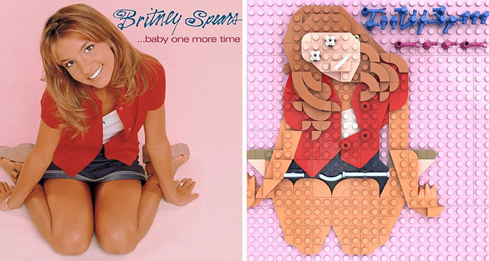 Artist Recreates Popular Music Albums With LEGO, And They’re Surprisingly Accurate (30 Pics)