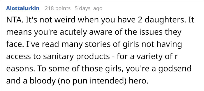 Female Colleague Calls Out This Male Teacher For Keeping A Basket Full Of Tampons And Pads For His Students