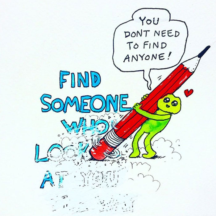 70 Comics That Breach The Topics Of Depression, Love And Hope By Bjenny Montero